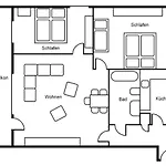 Stadtapartment شقة *